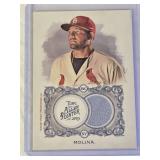 Yadier Molina 2019 Topps Allen & Ginter Relic - St. Louis Cardinals Baseball Card