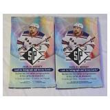 Lot of 2 Unopened 2020-21 Upper Deck SP Hockey Card Packs