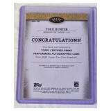 Torii Hunter 2024 Topps Tier One On Card Auto #PPA-TH  and Numbered 253/299 - Minnesota Twins Baseball Card