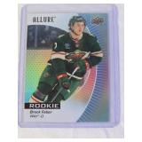 Brock Faber Rookie 2023-24 Upper Deck Allure Refractor #112 - Minnesota Wild Hockey Card
