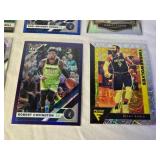 Lot of 14 Minnesota Timberwolves Basketball Cards Featuring Karl-Anthony Towns, D