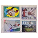 Lot of 7 Mike Trout Baseball Cards Including Refractors and Insert