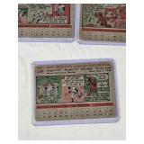 Lot of 5 Vintage Baseball Cards Featuring Harvey Kuenn, Billy Hoeft, Bobby Avila, Don Liddle, and Wes Westrum from 1956 Topps