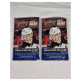 Lot of 2 Unopened Packs of 2020-21 Upper Deck Hockey Extended Series