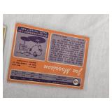 Lot of 16 Vintage Football Cards from the Late 60s Featuring Joe Ferguson, Dave Grayson, and Johnny Roland