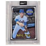 Nolan Ryan 1969 Topps Project 2020 by Joshua Vides #87 - New York Mets Baseball Card