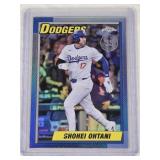 Shohei Ohtani 2025 Topps Chrome Refractor #90CB-7 - Los Angeles Dodgers Baseball Card