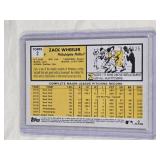 Zack Wheeler 2022 Topps Green Border SP #2 and Numbered 72/125 - Philadelphia Phillies Baseball Card