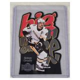 Sidney Crosby 2021-22 Skybox Metal Universe Big Man on Ice Die Cut #BM-1 - Pittsburgh Penguins Hockey Card