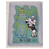 Sidney Crosby 2021-22 Skybox Metal Universe Big Man on Ice Die Cut #BM-1 - Pittsburgh Penguins Hockey Card
