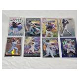 Lot of 8 Baseball Cards Featuring Mike Piazza, Mark McGwire, and Chipper Jones Inserts and Special Editions