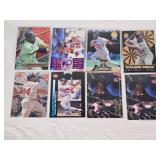 Lot of 8 Kirby Puckett Baseball Cards including Fleer, Upper Deck, and Post. Features include Cyclone Squad, League Leader, and Heading to the Hall.