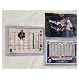 Lot of 3 Alex Rodriguez Baseball Cards including Rookie, Refractor and Insert