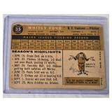Whitey Ford 1960 Topps #35 - New York Yankees Vintage Baseball Card