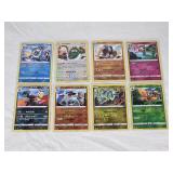 Lot of 8 Pokemon Holo Cards Featuring Vaporeon, Tornadus, Terrakion, and Others