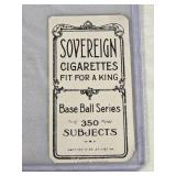 Miller Huggins 1909 Sovereign Cigarettes T206 - Cincinnati Reds Vintage Baseball Card