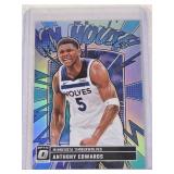 Anthony Edwards 2024-25 Panini Donruss Optic My House Silver Holo Prizm Insert #IN-2 - Minnesota Timberwolves Basketball Card