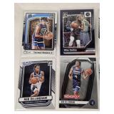 Lot of 9 Minnesota Timberwolves Basketball Cards Featuring Rob Dillingham, Karl-Anthony Towns, and Anthony Edwards - Rookies and Inserts