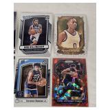 Lot of 9 Minnesota Timberwolves Basketball Cards Featuring Rob Dillingham, Karl-Anthony Towns, and Anthony Edwards - Rookies and Inserts