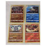 Lot of 8 Holo Pokemon Trading Cards Featuring Arcanine, Barraskewda, Basculegion, Gigalith, Seismitoad, Turtonator, Drednaw, and Greedentnd Greedent Holo