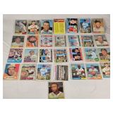 Lot of 29 Vintage Baseball Cards Featuring Players Like Fritz Brickell, Carl Willey, Ralph Terry, and More