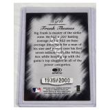 Frank Thomas 1997 Donruss Studio Gold Press Proof Insert and Numbered 1935/2000- Chicago White Sox Baseball Card