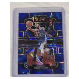 Stephen Curry 2023-24 Panini Select Prizm Blue Cracked Ice #56 - Golden State Warriors Basketball Card