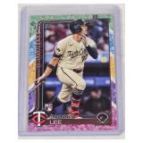 Brooks Lee Rookie 2025 Topps SP #317 - Minnesota Twins Baseball Card