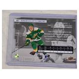 Brock Faber Rookie 2022-23 Upper Deck UD3 Die Cut #7 - Minnesota Wild Hockey Card