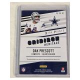 Dak Prescott 2019 Panini Prestige Gridiron Heritage Xtra Points Relic #GH-DP - Dallas Cowboys Football Card
