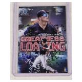 Walker Jenkins Rookie 2025 Topps Bowman Chrome Greatness Loading Refractor #GL-24 - Minnesota Twins Baseball Card