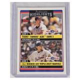 Justin Verlander and Joel Zumaya Rookie Card - 2006 Topps Postseason Highlights ALDS Game 2