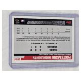 Justin Verlander and Joel Zumaya Rookie Card - 2006 Topps Postseason Highlights ALDS Game 2