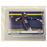 Fernando Tatis Jr. Rookie 2019 Topps #410 - San Diego Padres Baseball Card