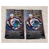 Lot of 2 Unopened 2022-23 Skybox Metal Universe Hockey Card Packs