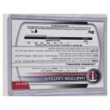 Haritzon Castillo 1st Bowman 2025 Bowman Chrome Gold Cracked Ice #BCP-161 and Numbered 70/75 - Minnesota Twins Baseball Card