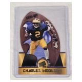 Charles Woodson Rookie 1998 Press Pass Die Cut - Michigan Wolverines Football Card