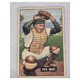 Phil Masi 1951 Bowman #160 - Chicago White Sox Vintage Baseball Card