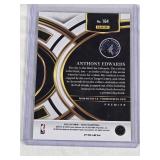 Anthony Edwards 2023-24 Panini Select Blue Cracked Ice Premier #164 - Minnesota Timberwolves Basketball Card