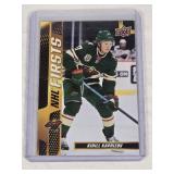 Kirill Kaprizov NHL Firsts Rookie 2020-21 Upper Deck #NF-28 - Minnesota Wild Hockey Card