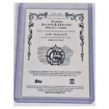 Joe Mauer 2025 Topps Allen & Ginter Relic Card - Minnesota Twins Baseball Card