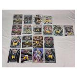 Lot of Green Bay Packers Football Cards Featuring Jordan Love, Christian Watson, Matthew Golden Rookie, Brett Farve and Others with Inserts
