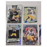 Lot of Green Bay Packers Football Cards Featuring Jordan Love, Christian Watson, Matthew Golden Rookie, Brett Farve and Others with Inserts