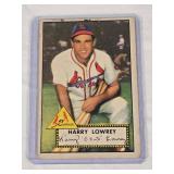 Harry Lowrey 1952 Topps #111 - St. Louis Cardinals Vintage Baseball Card