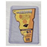 Kirill Kaprizov 2021-22 SkyBox Metal Universe The Cheddar Die Cut Insert #TC-7 - Minnesota Wild Hockey Card