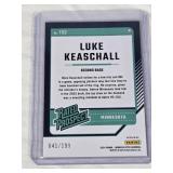Luke Keaschall Rookie 2024 Panini Donruss Optic Rated Prospect Prizm #152 and Numbered 41/199 - Minnesota Baseball Card