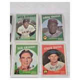 Lot of 10 Vintage Baseball Cards from the Late 50s Featuring Roy McMillan, Gus Bell, Willie Kirkland, Valmy Thomas, Clint Courtney, Walt Dropo, Bob Skinner, Steve Boros, Steve Korcheck, and Dave Phill