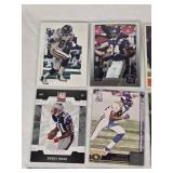 Lot of 12 Randy Moss Football Cards Including Topps and Donruss with Various Teams and Special Features