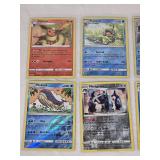 Lot of 8 Holo Pokemon Cards Including Flareon, Politoed, and Metagross