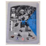 Brock Faber Rookie 2023-24 Upper Deck SPx Holo Die Cut #21 - Minnesota Wild Hockey Card
